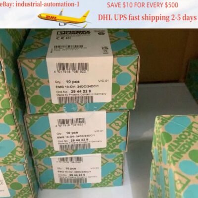1PC NEW PHOENIX 2944229 EMG 10-OV-24DC/24DC/1 Relay