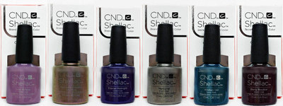 Cnd Shellac Gel Polish - NIGHTSPELL Collection 0.25oz/7.3ml - Pick Any Color
