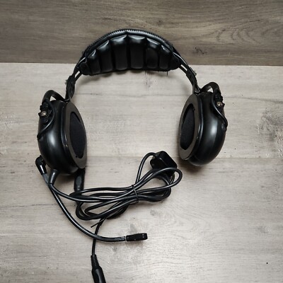 Vintage Flightcom Blackhawk Model 5DX Aviation Headset