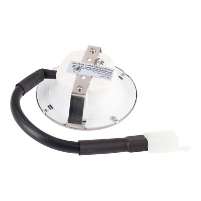 Gosknor 2pcs Range Hood Light Bulbs Recessed, DC 12V 6500K Stainless Steel Range Hood LED Light Replacement Lights Accessories For Stove Kitchen