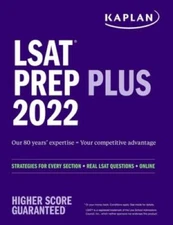 LSAT Prep Plus 2022: Strategies for Every Section  Real LSAT Questions  - GOOD
