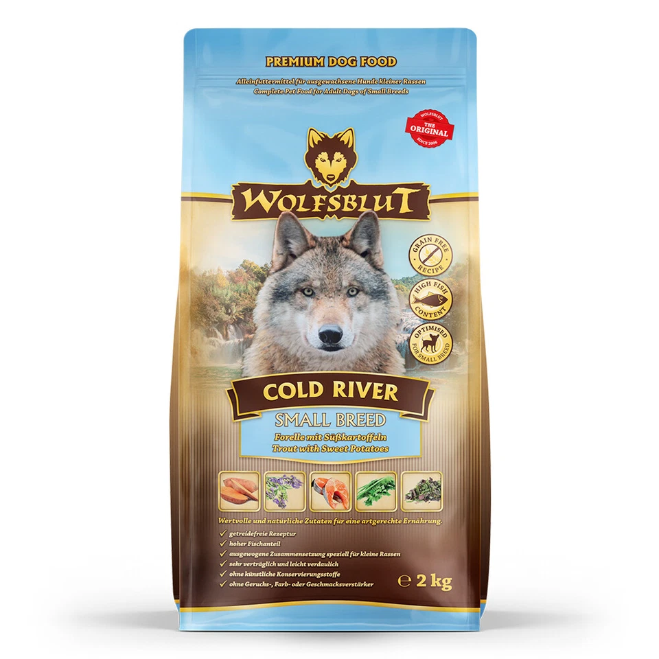 Wolfsblut - Cold River Small Breed - 2 kg - Hundefutter - Bild 2 von 4