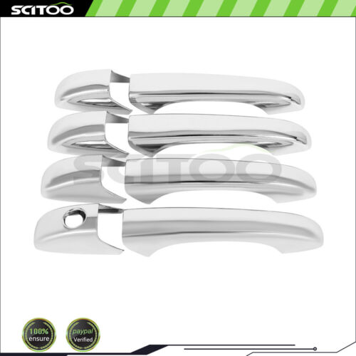 1set For 2008-2011 Avenger WO/ SMARTKEY Left Right Door Handle Cover Chrome
