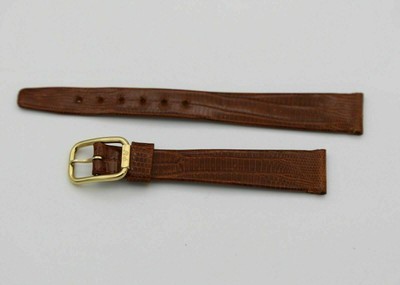CINTURINO PHILIP WATCH in PELLE MARRONE - Ansa 14 | eBay