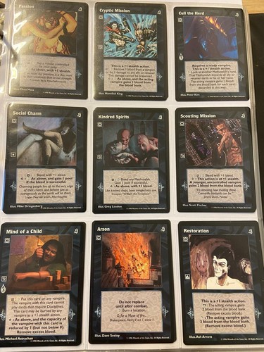 VAMPIRE The Eternale Struggle - Deckmaster - LOT #C - Picture 14 of 14