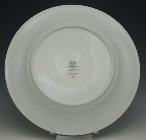 HUTSCHENREUTHER BAVARIA FIRENZE GALLERIA DINNER PLATE 10.25" PORCELAIN - Picture 2 of 3