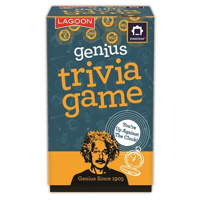 Einstein Quiz Spiel Genie Quiz Brett Allgemeinwissen Spaß Familienunterhaltung