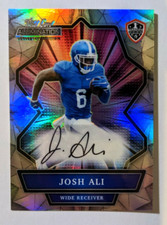 2021 WILD CARD ALUMINATION NIL AUTO JOSH ALI