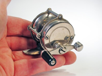 Vintage Fishing Reel, 40 Yard Bait Casting Unbranded Nickel Plate | eBay Vintage Fishing Reel, 40 Yard Bait Casting Unbranded Nickel Plate | eBay