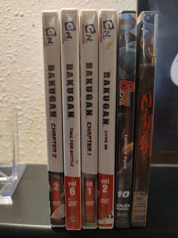 Mixed Anime Lot. All Are In Good Shape And Work. Please Refer To Photos.