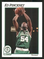 1991-92 Hoops #16 Ed Pinckney Boston Celtics 37593