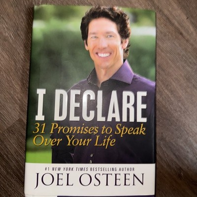I Declare : 31 Promises to Speak over Your Life by Joel Osteen (2012, Hardcover)