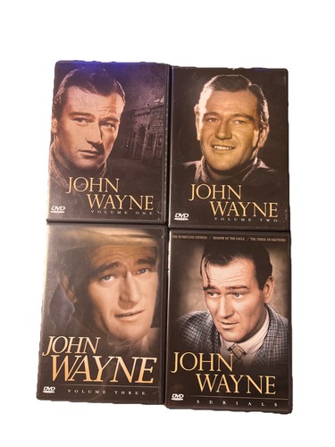 John Wayne DVD Collection Vol 1, 2, 3 & Serials Classic Western Movies Set - Picture 1 of 3