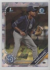 2019 Bowman Chrome Draft Sapphire Edition CJ Abrams #BDC-85 1lq2