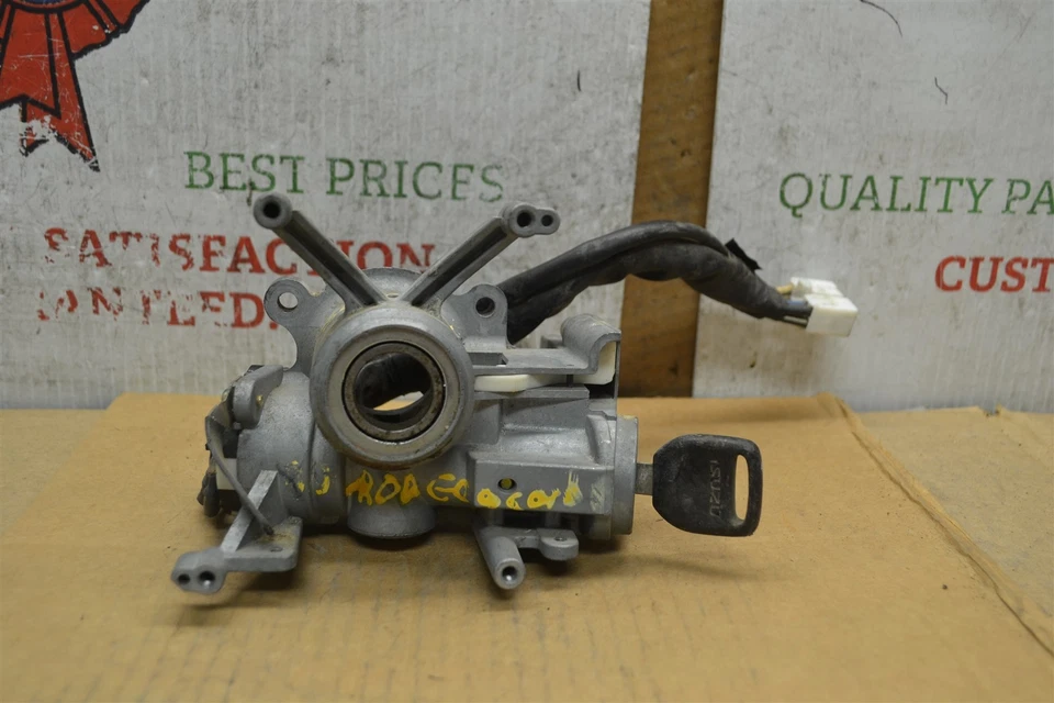 Interruptor de cilindro de bloqueo de encendido Isuzu Rodeo 2000 con llave 143-9E4 Bx 6 Foto 2 de 4