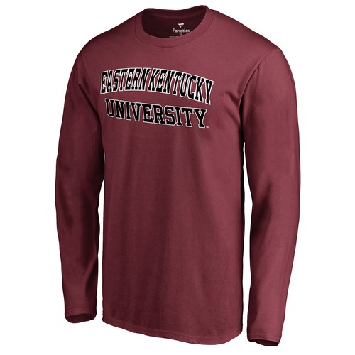 Men's Maroon Eastern Kentucky Colonels Everyday Long Sleeve T-Shirt - Picture 2 of 3