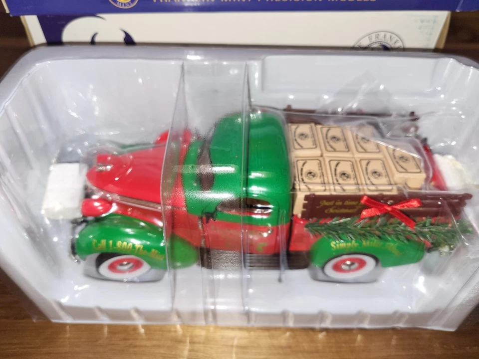 Camión Studebaker Franklin Mint edición navideña 1937 Foto 3 de 4