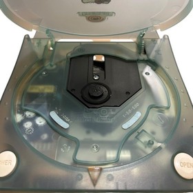 Sega Dreamcast DC Console HELLO KITTY Ver Clear Blue HKT-3000 with Keyboard