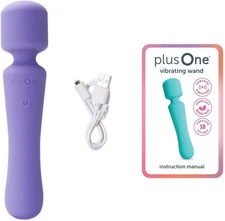 plusOne Vibrating Wand with 10 Vibration Modes