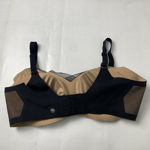 Honeylove Black Liftwear Lace Crossover Wireless T-Shirt Bra Size 1X 40C 40D - Picture 6 of 16