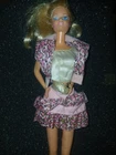 Vintage 1988 Barbie Animal Lovin’ Doll #1350 Pink Safari Superstar Mattel TLC