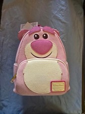 Exclusive Disney Parks Loungefly Toy Story Lotso Scented Pink Backpack Bag NWT
