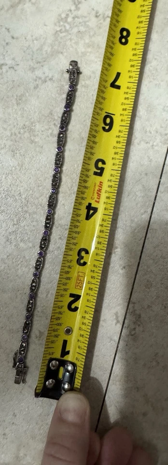 925 Stamped Bracelet - Image 4 of 4