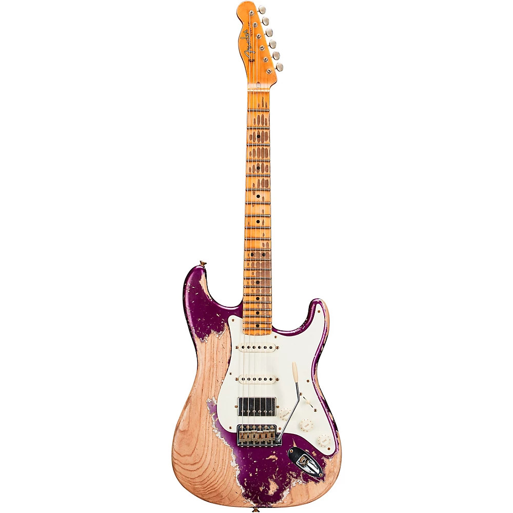 Fender CS LE Nashville Ash-V 57 Stratocaster HSS SH Relic