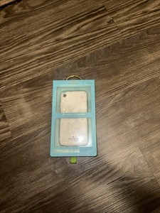 kate spade new york iPhone XR Hard Case Clear/Gold Floral Metallic Drop Tested