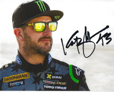 Ken Block Signed 8 X 10 Photo Signed Reprint Racing Hoonigan Rallycross Freeship