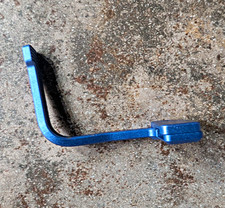 Mag Pull Blue Aluminum Rifle Bolt Handle Lever Bolt Catch Style Part Mag Pull Blue Aluminum Rifle Bolt Handle Lever Bolt Catch Style Part