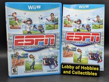 ESPN Sports Connection ( Nintendo Wii U ) CIB - Mint Disc - Pristine - Tested