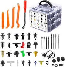 860Pcs Car Retainer Bumper Clips and Fastener Remover Kit 25 Sizes Auto Push Pin