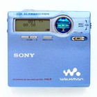 Sony MZ-R910 Recording MiniDisc Portable MD LP Player Personal Walkman Blue