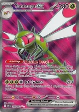 POKEMON TCG - DESTINED RIVALS - YANMEGA EX 206/182