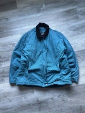 Vintage Dickies Teal Eisenhower Work Jacket Corduroy Collar Men s L