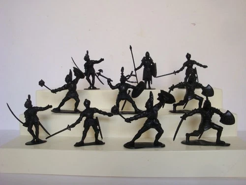 Marx Recast  60mm / Warriors of the World Knights / 10 in all 6 Poses