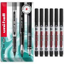 uniball Super Ink Marker PNA125  Permanent Marker Pen  Black Ink  In Envelope...