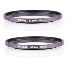RISE UK 53.5-62MM 53.5MM- 62MM 53MM to 62MM Step UP filter Ring Filter Adapter