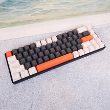 Bewinner 68 Keys Mechanical Keyboard PC Gaming Professional OS X for Linux wirel