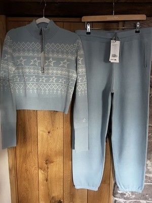 Perfect Moment X H&M Loungewear Set S Joggers & Jumper NWT! Apres Ski