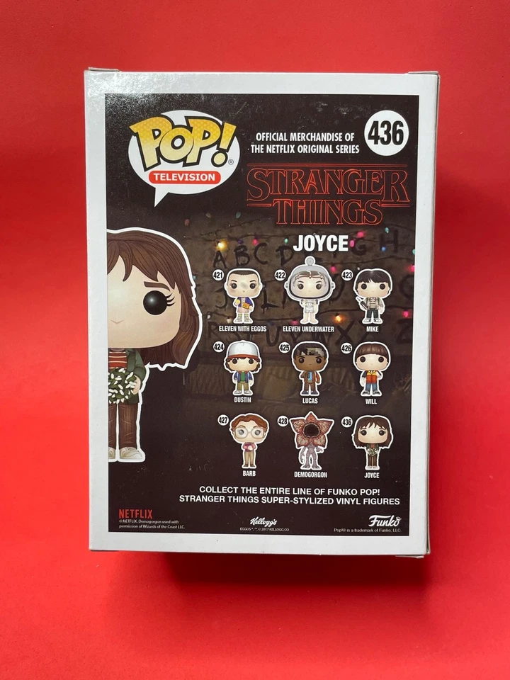 Funko pop Joyce 436 Stranger Things + custodia protettiva - Immagine 3 di 4