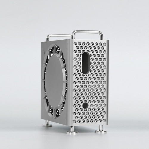 ABS Vertical Cooling Stand for Mac Mini M4/M4Pro Compact and Efficient - Picture 2 of 15