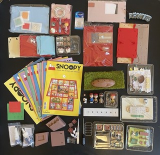 Snoopy and Friends Collectible House Parts Peanuts Charlie Brown De Agostini