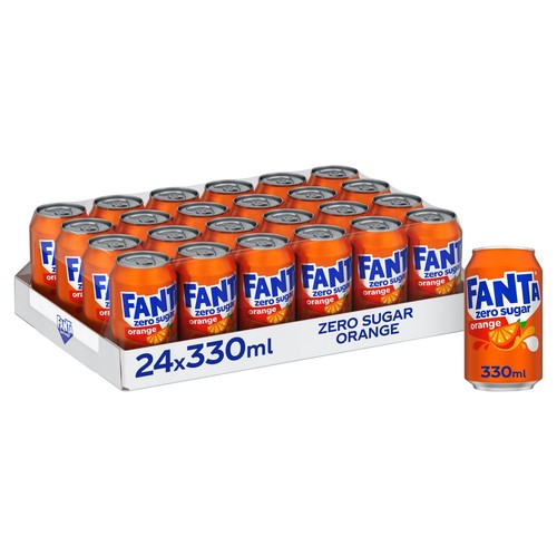 Fanta Dose Orange Zero 330 ml (24er Pack)