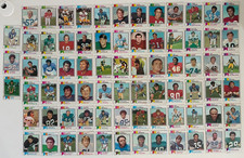 1974 Topps Vintage NFL Football Card Lot 75 John Mackey Jim Marshall Bobby Bell