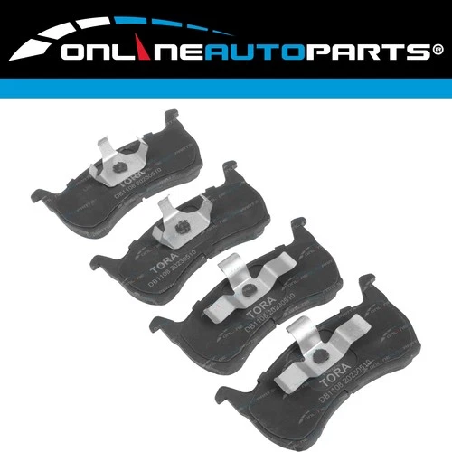 Front Disc Brake Pad Set for Ford Fairmont Falcon AU EA EB ED EF EL XH 88~00 - Picture 3 of 4