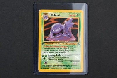 Pokémon Muk 1st Edition   Fossil 28/62   Rare   German LP