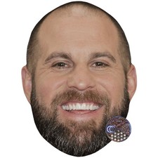 Jon Dorenbos (Beard) Big Head. Larger than life mask.