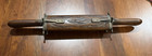 Vintage Hand Carved Wood & Brass Knife + Fork Cutlery Carving Set 2 India — photo 7